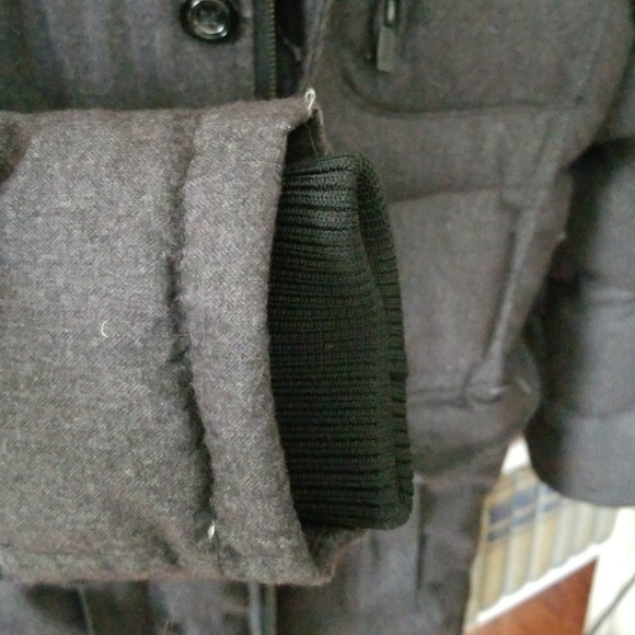 Mens down peacoat - Picture 3 of 8